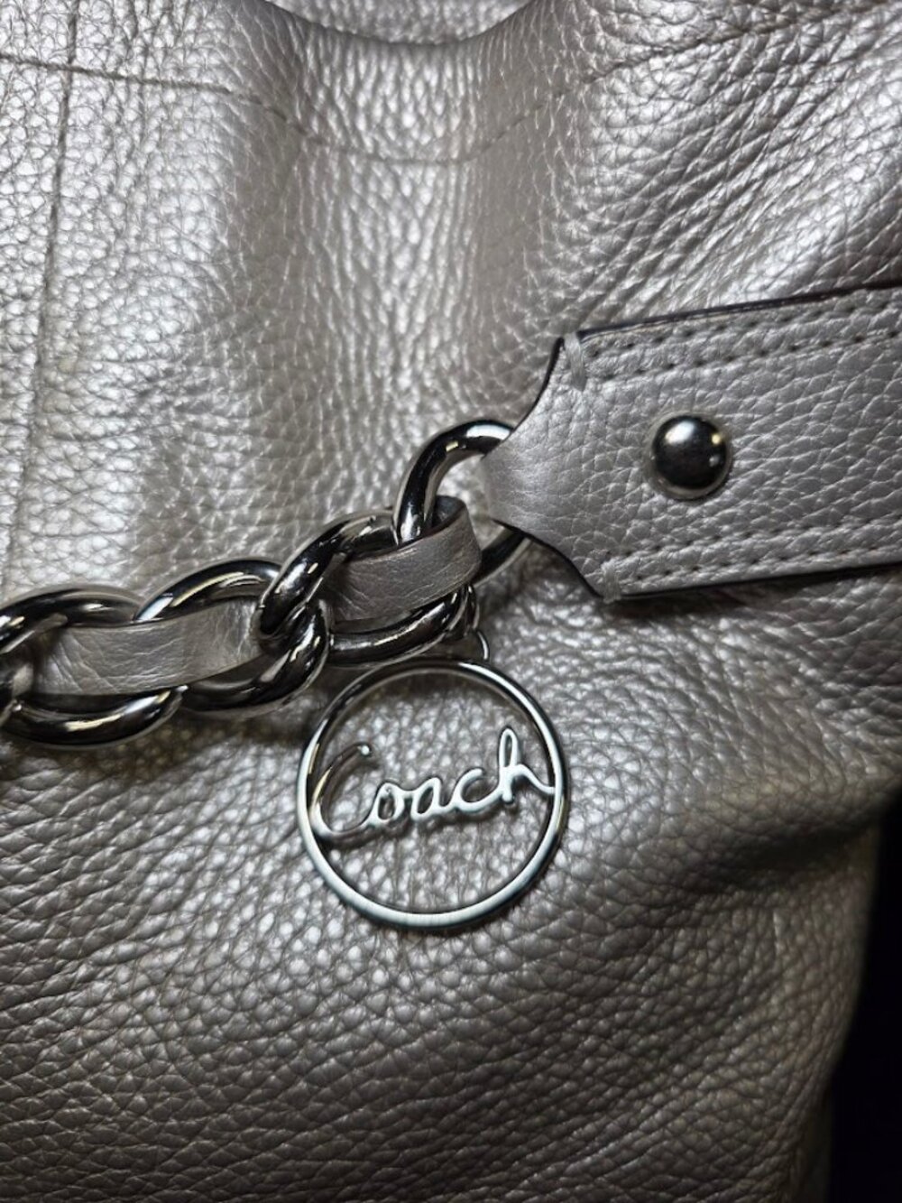 Coach Convertible Chain Duffle Crossbody No. C1275-F19722 - Picture 3 of 15